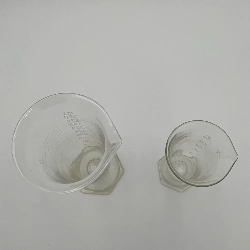 VINTAGE Mixology Glasses with etched measurements